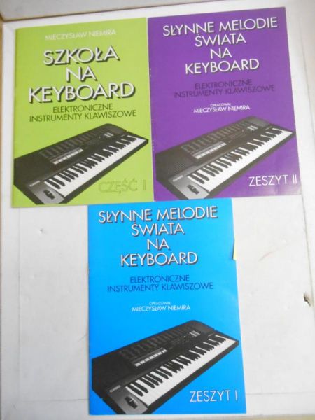 Słynne melodie świata na keyboard, I-II/ Szkoła na keyboard, Część I
