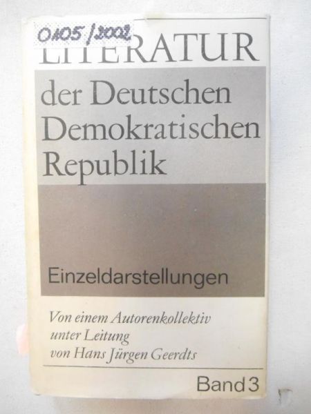 Literatur der Deutschen Demokratischen Republik