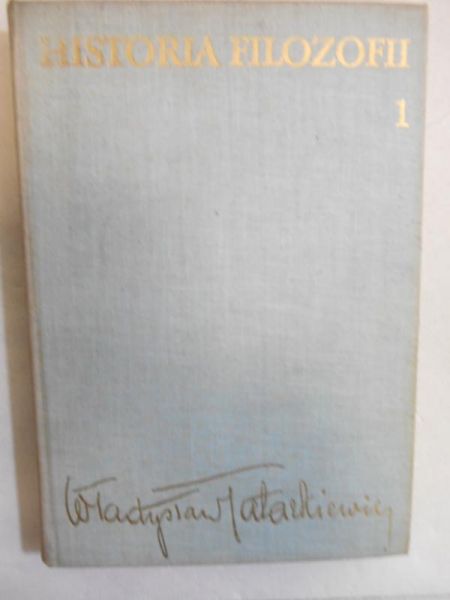 Historia filozofii, Tom I