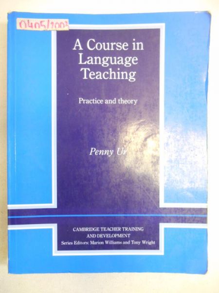 A course in language teaching