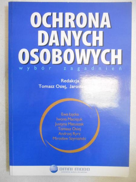 Ochrona danych osobowych