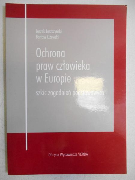 Leszczyński Leszek - Ochrona praw człowieka w Europie