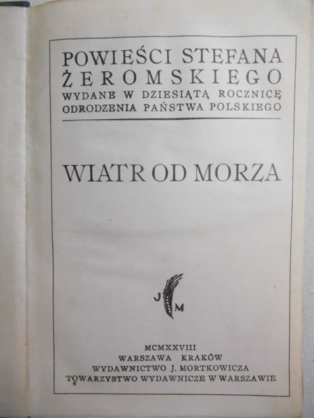 Wiatr od morza, 1928 r.