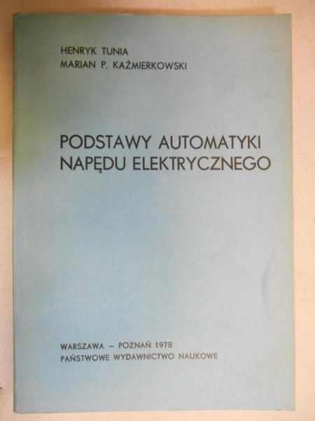 Podstawy automatyki napędu elektrycznego