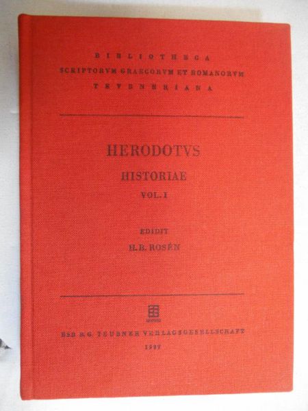 Rosen H.B. (ed.)  - Herodotus, Historiae, Vol. I