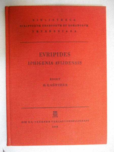 Euripides. Iphigenia Aulidensis