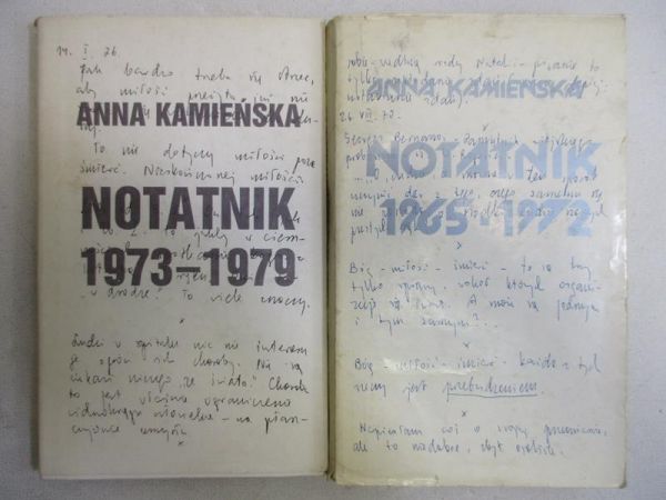 Notatnik 1973-1979/1965-1972