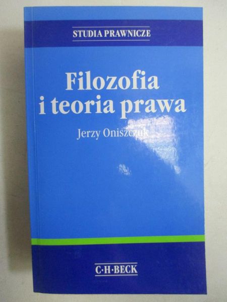 Filozofia i teoria prawa