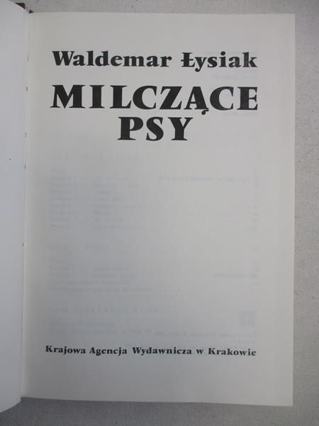 Milczące psy