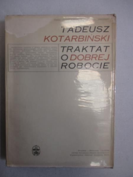Traktat o dobrej robocie