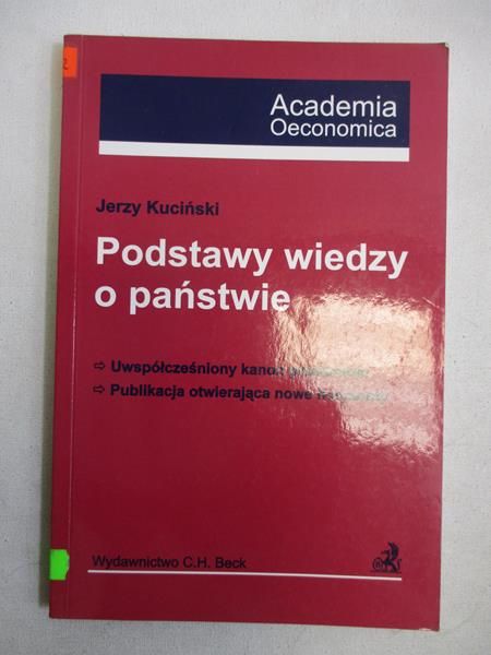 Kuciński Jerzy - Podstawy wiedzy o państwie