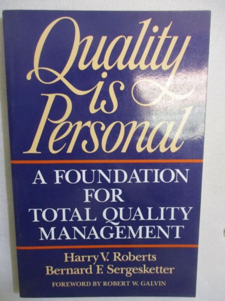 Quality is Personal