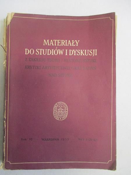 Materiały do studiów i dyskusji