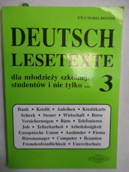 Deutsche Lesetexte 3