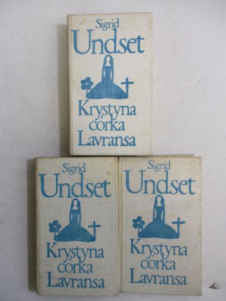 Undset Sigrid - Krystyna córka Lavransa, Tom I-III