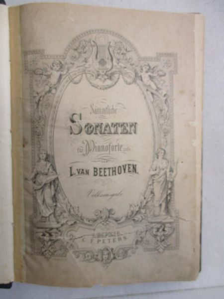 Sammtlische Sonaten fur Pianoforte solo, ok. 1917 r.