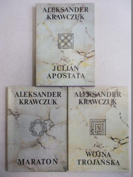Krawczuk Aleksander  - Wojna trojańska, Julian Apostata, Maraton