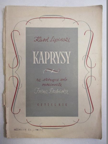 Kaprysy (nuty )