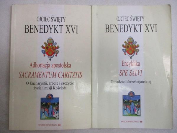 Adhortacja apostolska Sacramentu Caritatis/Encyklika SPE Salvi