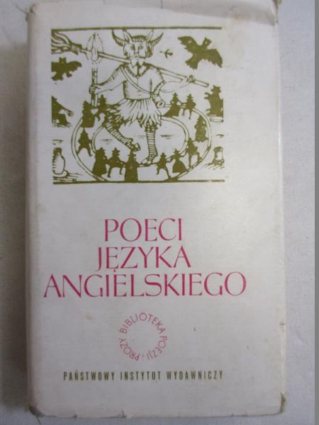 Poeci języka angielskiego, T. I