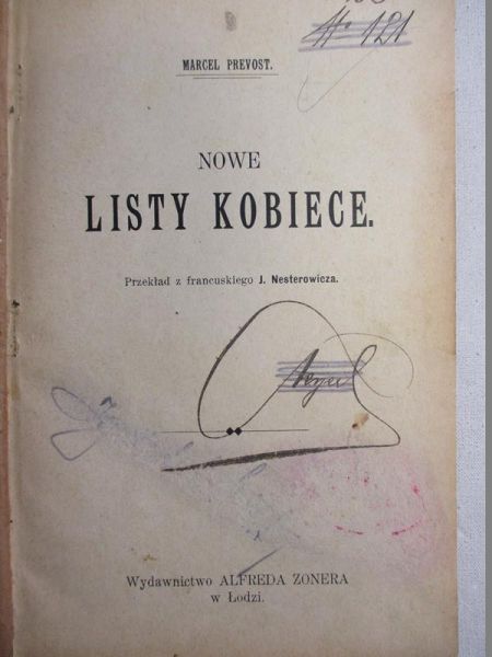 Listy kobiece, 1900 r.