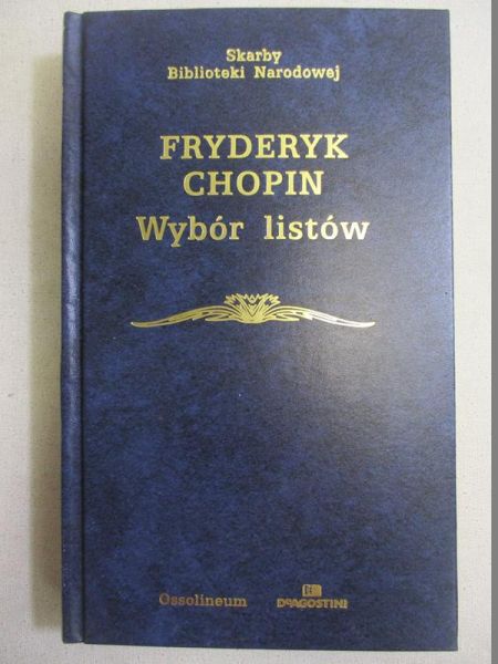 Chopin Fryderyk  -  Wybór listów