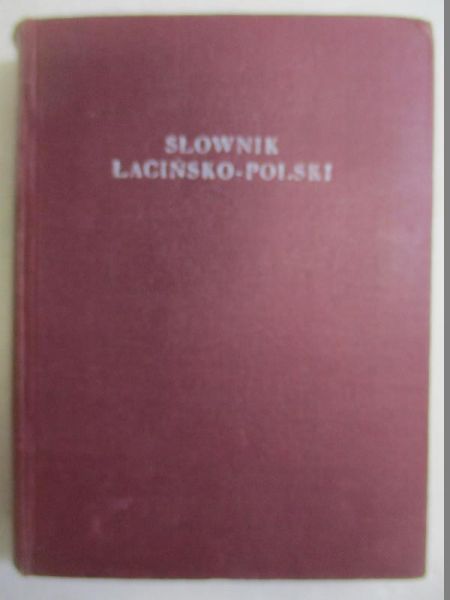 Słownik łacińsko - polski