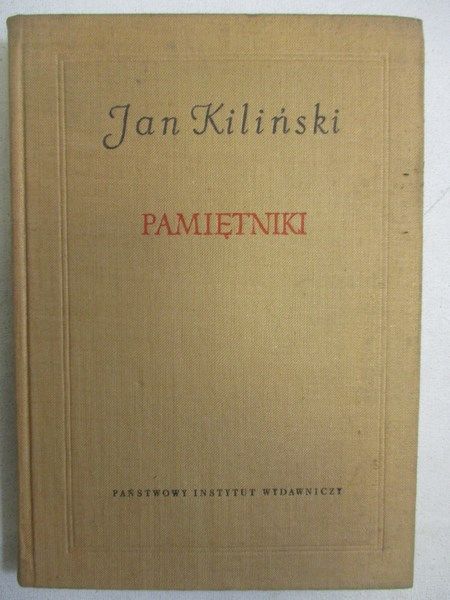 Kiliński Jan - Pamiętniki