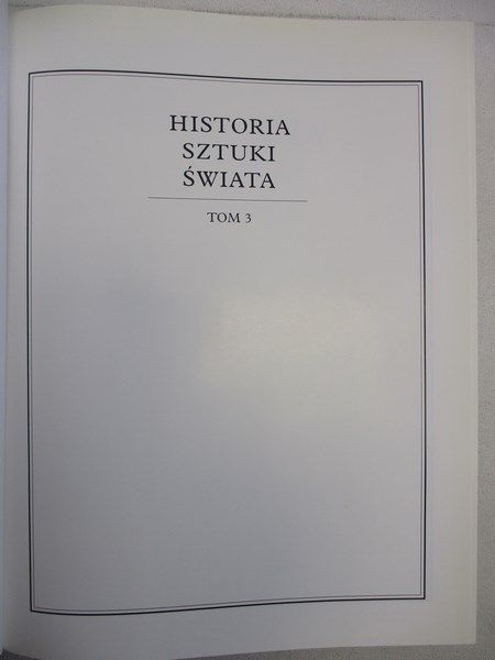 Historie sztuki świata Tom III Gotyk Quattro-cento
