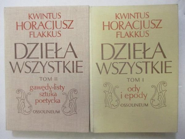 Dzieła wszystkie, Tom I-II