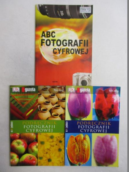 Podręcznik fotografii cyfrowej, 2 książki  ABC fotografii cyfrowej