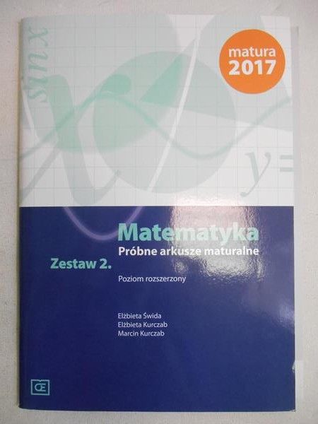 Matematyka. Próbne arkusze maturalne, NOWA