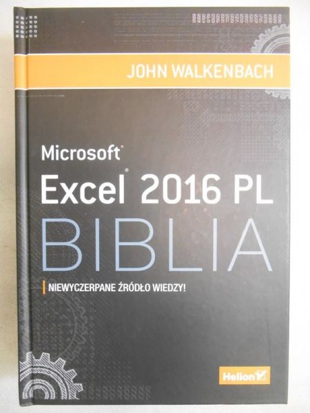 Microsoft Excel 2016 PL Biblia