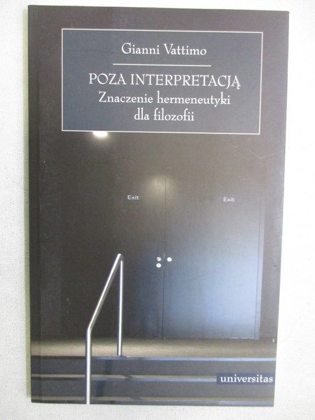 Poza interpretacją