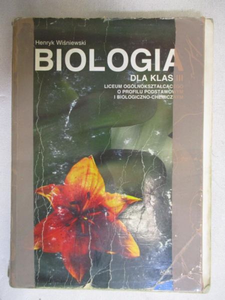 Wiśniewski Henryk - Biologia dla klas 3