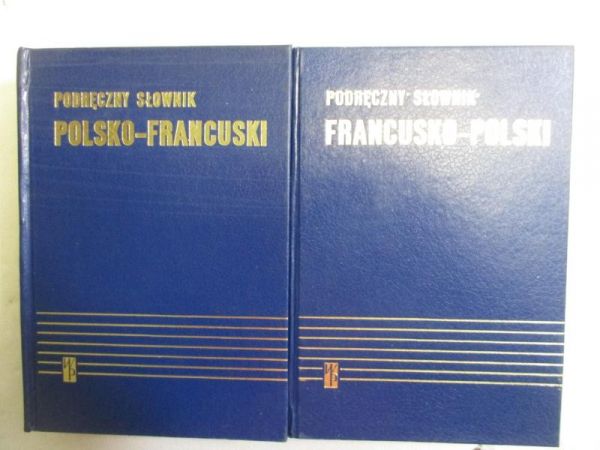 Podręczny słownik polsko-francuski i francusko-polski, 2 tomy