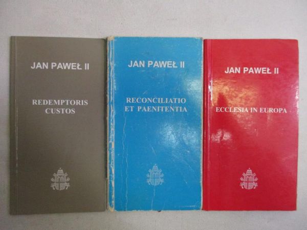 Jan Paweł II - Ecclesia in Europa / Reconciliatio et paenitentia / Redemptoris custos