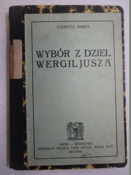 Wybór z dzieł Wergiliusza, 1920 r.