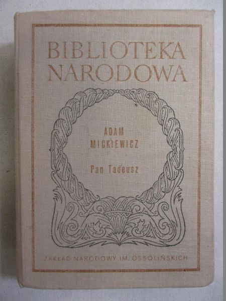 Mickiewicz  Adam - Pan Tadeusz