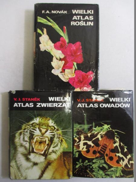 Novak F. A. - Wielki Atlas Zwierząt / Owadów / Roślin