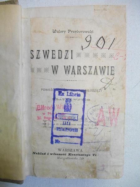 Szwedzi w Warszawie, 1901 r.
