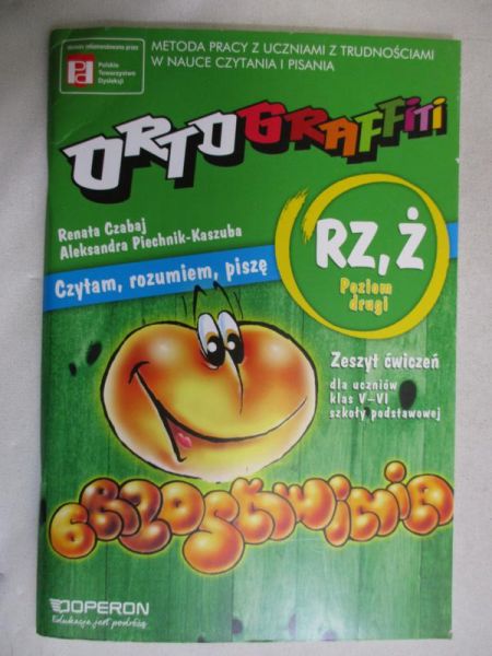 Ortograffiti, rz, ż, poziom 2