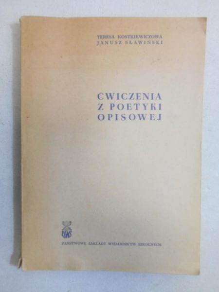 Ćwiczenia z poetyki opisowej