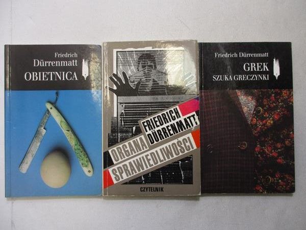 Durrenmatt Friedrich - Obietnica / Organa sprawiedliwości / Grek szuka greczynki