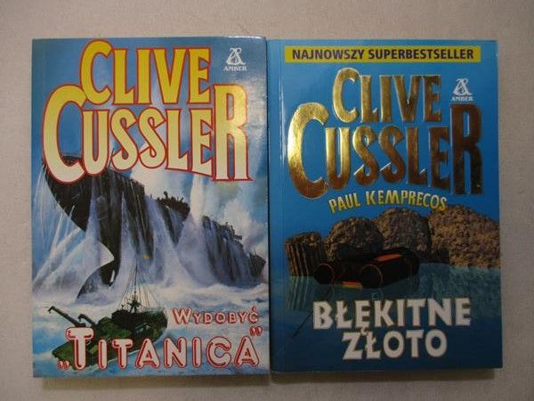 Cussler Clive - Błękitne złoto/ Wydobyć "Titanica"