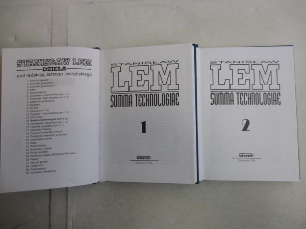Summa technologiae, T. I-II