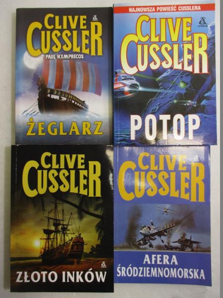 Cussler Clive - Żeglarz / Złoto Inków / Potop / Afera śródziemnomorska