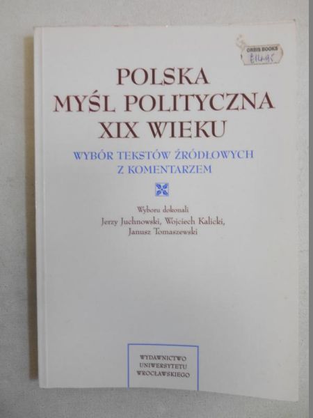 Polska myśl polityczna XIX wieku