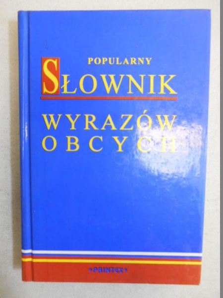 Popularny słownik wyrazów obcych