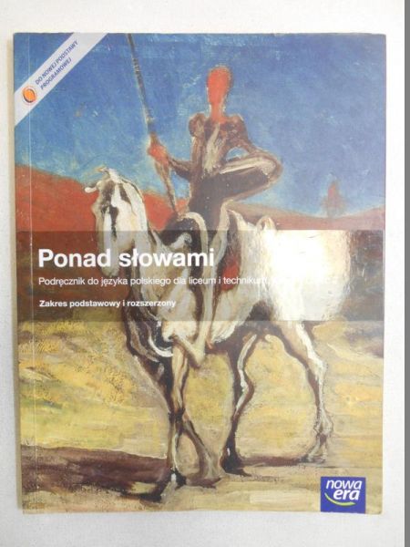Ponad słowami- Podręcznik do języka polskiego dla liceum i technikum Kl 1 cz. 1